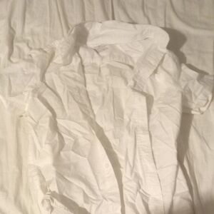 Cat & Jack White Casual Button Down Shirt